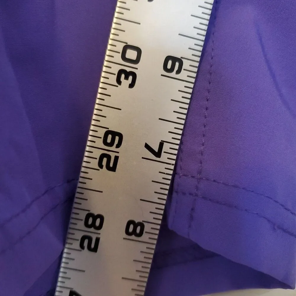 Teal Cove Mens Purple Board Shorts Swim Trunks Sz 42 Stretch Quick Dry RN124917